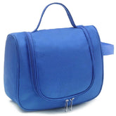 Kuber Industries Hanging Travel Toiletry Bag, Toiletry Kit, Shaving Kit, Cosmetic Bag for Women and Men (Blue)-HS_38_LUGGAGE21750